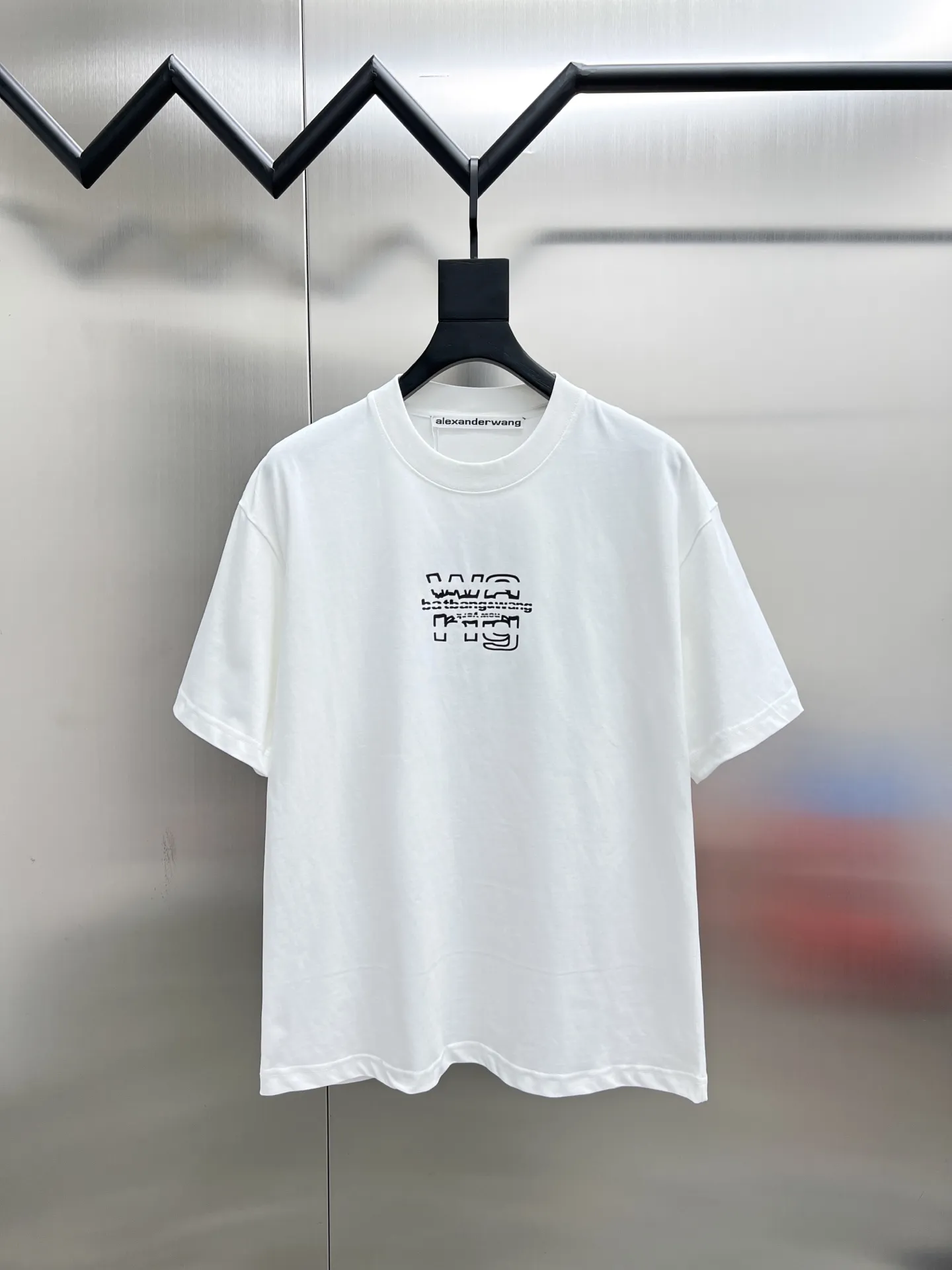 alexanderwang🌟New Arrival T T Hot Sale 99 🐎🐎Size：S-XXL Black White 2 Size S 110 54 69 21 M 114 56 71 22 L 118 58 73 22 XL 122 60 75 23 2XL 126 62 77 23